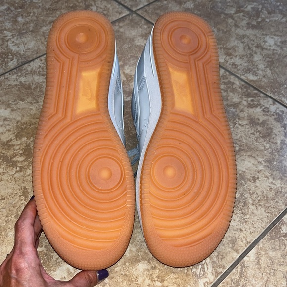 2005 Nike Air Force 1 Gray Gum Size 10.5 RARE OG - Picture 6 of 9